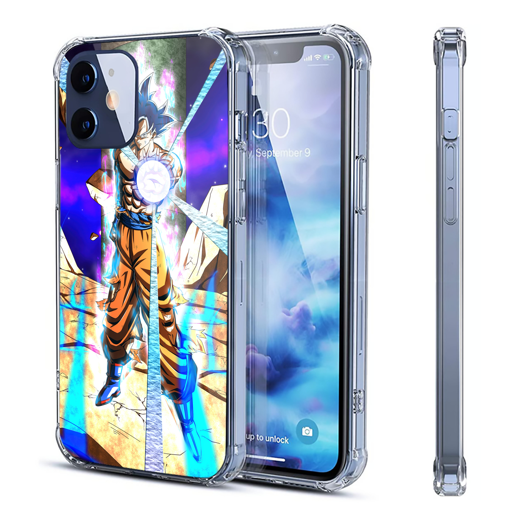 （画像用） ドラゴンボール DRAGON BALL 【iPhone 12シリーズ対応】透明スマホケース（クリアソフトケース）
